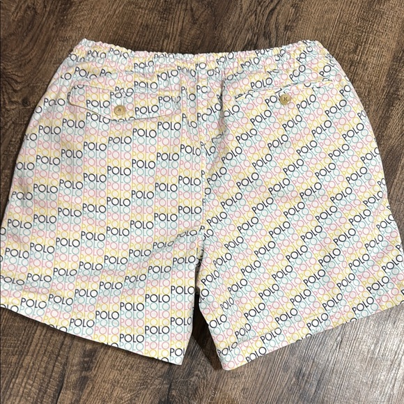 Polo by Ralph Lauren Flat Front Multicolor Shorts Medium 6” inseam w30 - Picture 5 of 7